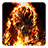 icon Fire Skulls Live Wallpaper(Vuur Schedels Live Achtergrond) 7.5