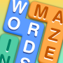 icon Words in Maze(Woorden in doolhof - Woorden verbinden)