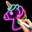 icon Kids Doodle(Neon Doodle Art Paint voor kinderen) 1.3.8