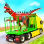 icon Robot Dino Transport Truck(Angry Dino Robot Animal Transport Truck Driving
)