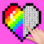 icon Pixel Paint: Color By Number(Pixel Paint: Kleur op nummer)