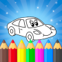 icon Drawing Vehicles(Transport kleurplaten)
