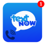 icon TextNow Now free number(Tips voor TextNow - Gratis nummer en virtuele oproep
)