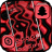 icon Red Black Liquid Launcher Theme(Rood Zwart Vloeibaar Thema
) 1.0