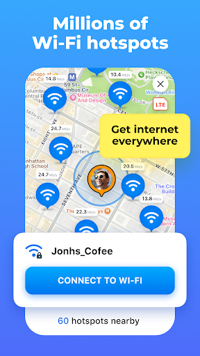 WiFi Map®: internet, eSIM, VPN
