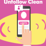 icon Unfollow Clean(Ontvolgen Clean
)