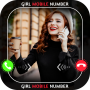 icon Girl Mobile Number PrankRandom Girls Video Chat(Meisjes Mobiel nummer voor Chat Prank - Videochat
)