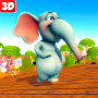 icon Fall Animals Knockout Racing Mania 3D(Fall Animals Knockout Racing Mania 3D: Dash N Run
)