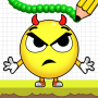 icon Draw Line To Smash Angry Eggs (lijn om boze eieren te verpletteren)