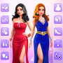icon Fashion Stylist Makeover Game (Mode Stylist Makeover Spel)
