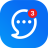 icon All in One Messenger(Social Video Messenger: gratis videogesprek,
) 4.0.2