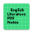 icon English Literature Pdf Notes(ENGELS LITERATUUR PDF OPMERKINGEN
) 1.0