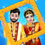 icon North And South Indian Wedding (Noord- en Zuid-Indiase bruiloftsgezichten)