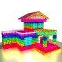 icon Houses Magnet World 3D - Build by Magnetic Balls (Houses Magnet World 3D - Build by Magnetic Balls
)