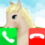 icon fake call horse game care (nepoproep paardenspelverzorging)