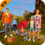icon Virtual Family Summer vacation Hiking Simulator(Family Summer Vacation Simulator: Camping Game
)
