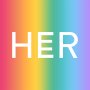 icon HER Lesbian, bi & queer dating (HER Lesbian, bi queer dating)
