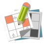 icon Grid games (crossword & sudoku puzzles) (Rasterspellen (kruiswoordpuzzels en sudoku-puzzels))