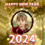 icon New Year 2024 Photo Frame(Nieuwjaar 2024 Fotolijst)