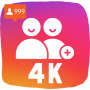 icon Get 4K Followers -- followers& Likes for Instagram (Ontvang 4K volgers - volgers en likes voor Instagram
)