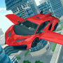 icon Race Car Flying 3D(Flying Car 3D)