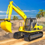 icon Sand Excavator Crane Simulator:Heavy Construction (: Zware constructie
)
