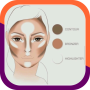 icon Tutorial on makeup contours (Tutorial over make-upcontouren
)
