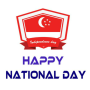 icon National Day GIF(Singapore National Day GIF-wenskaarten
)