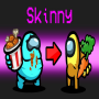 icon SKINNY IMPOSTER Mod in Among Us(Magere bedrieger Rol voor onder ons
)