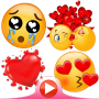 icon com.mundoapp.corazoneswhatsapp(WAStickerApps geanimeerde stickers voor WhatsApp)