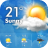 icon Weather(, weersvoorspelling, lokaal weer, widget, radarkaart) 2.1.3