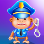icon Little Piggie Police(Kinderpolitie babyvarken detective)
