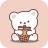 icon Bubble Tea Bear(Bubble Tea Bear Theme +HOME
) 1.0.11