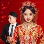 icon Modern Chinese Wedding Couple(Modern Chinees Bruidspaar)
