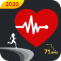 icon Heart Rate monitor Pedometer(Hartslagmeter Pulse Check
)