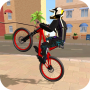 icon Wheelie Bike 3D(Wheelie Bike 3D - BMX wheelie)
