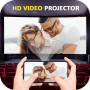 icon HD Video Projector(HD Video Projector Simulator - Mobiele projector
)