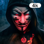 icon Anonymous 4K Wallpapers(? Anonieme achtergronden Anons Hackers afbeelding
)