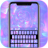 icon Purple Holographic(Purple holografische toetsenbordachtergrond
) 1.0
