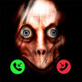 icon Creepy momo challenge call prank(Scary Creepy Momo challenge call horror 666
)