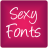 icon Sexy Free Font Theme(Sexy lettertypen voor Android) 9.09.0