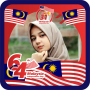 icon Frame Kemerdekaan Malaysia(Bingkai Foto Hari Kemerdekaan Maleisië 31 Agt 2021
)