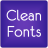 icon Clean Free Font Theme(Clean Fonts Message Maker) 9.09.0