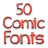 icon Comic Fonts 50(Comic Fonts Message Maker) 3.23.0