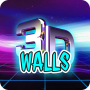 icon 3D Walls(Walls light - Wallpapers Pack
)
