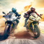 icon Highway Bike Attack Race Game (Snelweg Fietsaanval Racespel)