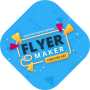 icon com.morroccandevelopers.flyermaker.poster(Flyer Maker, Poster Maker, Advertentiebanner, Card Maker-
)