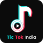 icon Tic Tik Video Player - HD Video Status 2020 (Tic Tik-videospeler - HD-videostatus 2020
)
