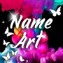 icon Name Art Photo Editor (Naam Kunst Foto-editor)