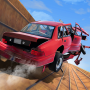 icon Flying Car Crash: Real Stunts(Vliegen Auto-ongeluk: Echte Stunts)